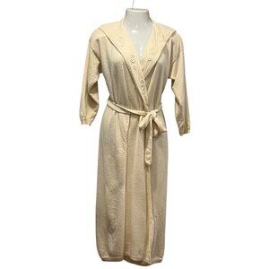 Victoria's Secret Vintage Knit Wool Robe, NWT, Ivory, OS